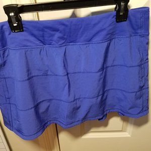 Lululemon Pace Rival Purple Skirt Skort Size 12 Tall 12T EUC